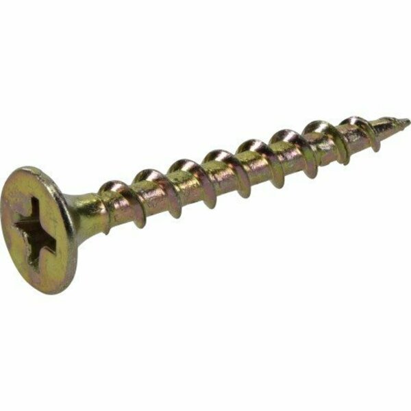 Hillman 100PK 6x114 GLD Screw 40886